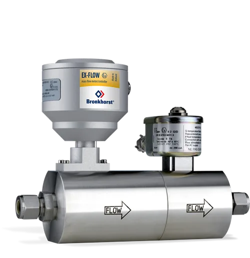 Bronkhorst EX-FLOW F-206AX Ex-Protected Mass Flow Controller for High Gas Flow