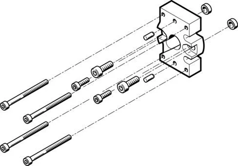 Festo HAPG-SD2-24 Adaptör Takımı