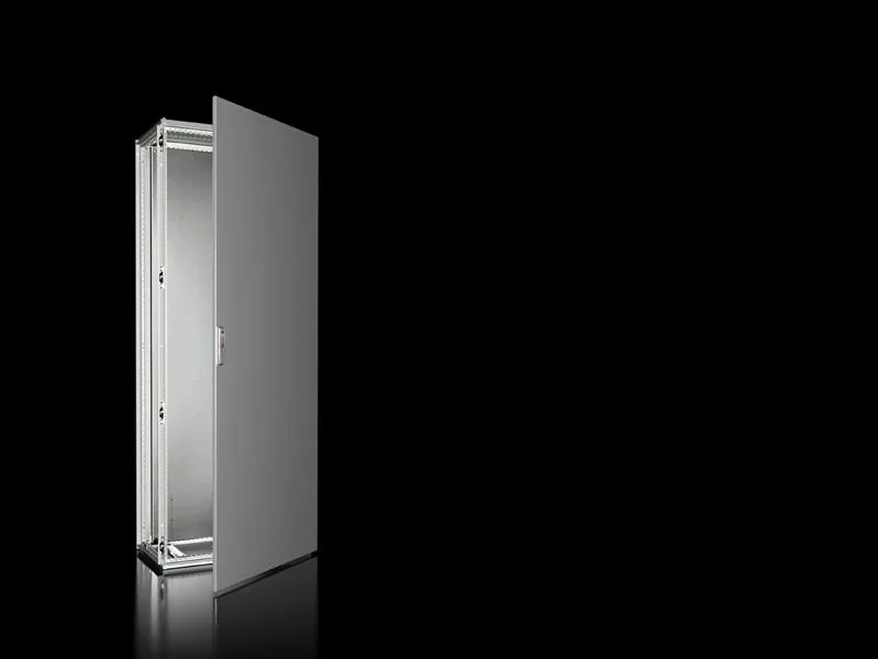 Rittal VX 8804.000 VX Modüler pano sistemi, GYD: 800x2000x400 mm, çelik sac, montaj plakalı, ön tarafta tek kapılı