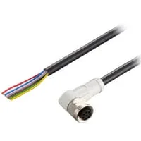 Keyence OP-87651 Stainless Steel Power Cable, L-shaped, 5 m