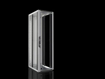 Rittal VX 5330.133 VX IT, 19" mounting angles, standard, front and rear, glazed door, WHD: 600 x 2000 x 800 mm, 42 HE, IP 55