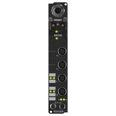Beckhoff IP2512-B510 Fieldbus Box, 2-channel PWM output, CANopen, 24 V DC, 25 A, M12