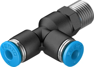 Festo QSTL-1/8-4-100 T-Çabuk Bağlantı Rakoru