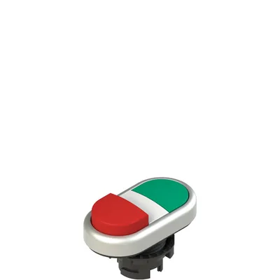 Pizzato E2 1PDSL90423 Double lower projecting pushbutton, without marking