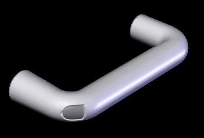 Euchner MGB-A-DOORHANDLE-S2-123926 Door handle for MGB-H