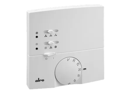 Alre KTBSB-113.500 Room thermostat, heating/cooling, surface-mounted, 230V AC, 3-stage fan output