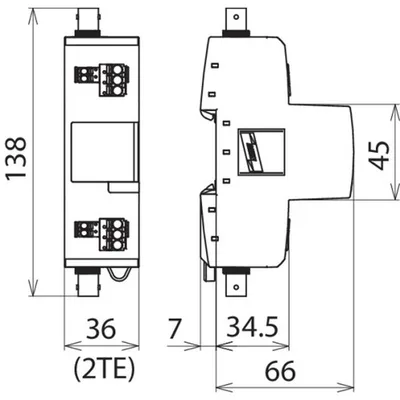 Dehn + Söhne DVR BNC RS485 230