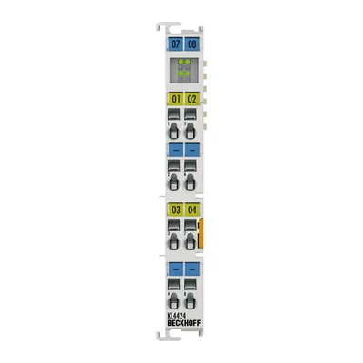 Beckhoff KL4424 Bus Terminal, 4-channel analog output, current, 4…20 mA, 12 bit, single-ended