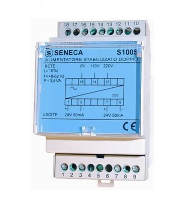 Seneca S100S Current loop dual power supply