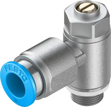 Festo GRLA-1/8-QS-8-D Tek yönlü akış kontrol valfleri