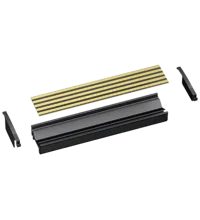 Pepperl+Fuchs POWERBUS-SETH5.500 Power bus for 35 mm DIN mounting rail, height: 15 mm, length: 500 mm