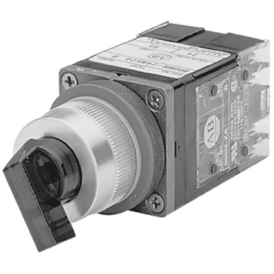 Allen Bradley 800MR-10JXL9URA 3 Position Selector Switch 800MR PB