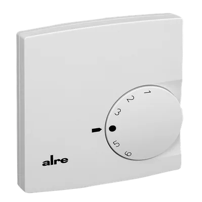 Alre RTBSB-001.500 Room thermostat, surface-mounted, 5…30…°C, 230V AC, NC contact, 2-wire connection