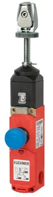Euchner RPS2131PC300M Rope pull switch with pull-to-reset button for EMERGENCY STOP device, clamping head