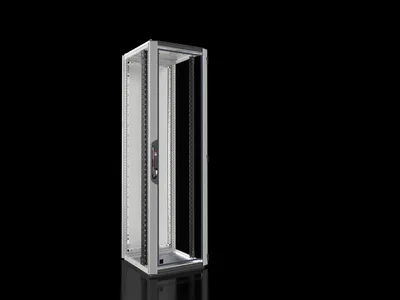 Rittal VX 5329.131 VX IT, 19" mounting angles, standard, front, glazed door, WHD: 600 x 2000 x 600 mm, 42 HE, IP 55