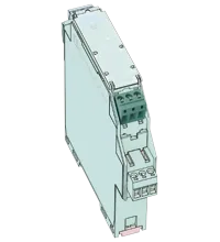 Pepperl+Fuchs KF-STP-5GN Terminal block for KF modules, 3-pin screw terminal, with test sockets, green