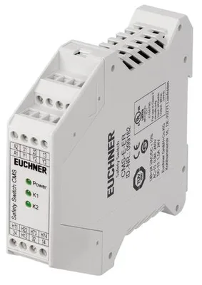 Euchner CMS-E-ER Evaluation unit , 2 safety contacts, 1 auxiliary contact, 1 feedback loop can be connected