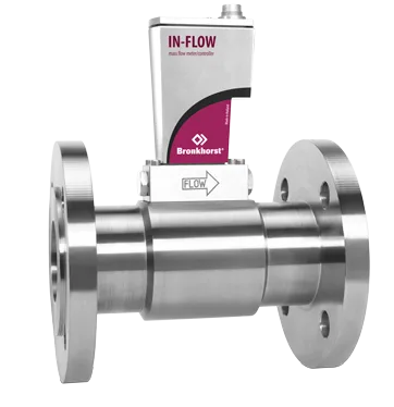 Bronkhorst IN-FLOW High-Flow F-117DI Industrial Style Mass Flow Meter for High Gas Flow