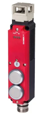 Euchner CTP-L1-AR-U-HA-AZE-SH-137341 Transponder-coded safety switch CTP-AR, M23, 2 pushbuttons (extended)