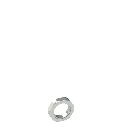 Pizzato VF DFMM20 M20x1,5 threaded nut in nickel-plated brass