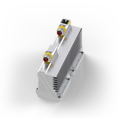 Beckhoff MR3203-1901-2244 Relay module, 2-channel motor direct starter, 28 A, B17, replaceable fuse, safe shutdown