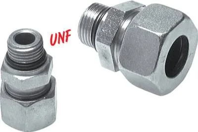 Landefeld Straight screwed connection, UNF/UN thread