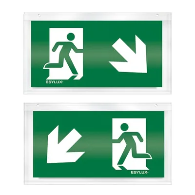 Esylux Piktogramm-Scheibe 32 zweis. u. rechts/u. links