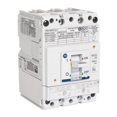 Allen Bradley 140G-HC6I3-C25 140G 125A Frame Molded Case Ckt-Bkr