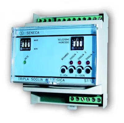 Seneca S113T DC current - voltage triple alarm trip module