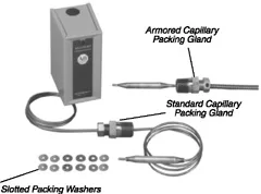 Allen Bradley 837-N5 Packing Gland Electro-Mech 837 Temp Sw