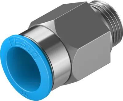 Festo QS-G3/8-16 Çabuk Bağlantı Rakoru
