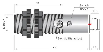 Aeco FT18AR FT18/AR  20-250VAC FOTOCELLULA