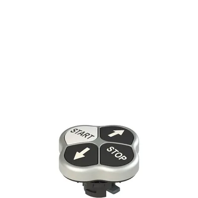 Pizzato E2 1PQFA9QAAJ Quadruple pushbutton