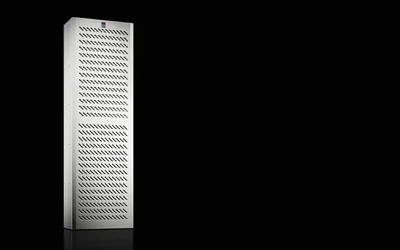Rittal SK 3186.330 SK Blue e+ Outdoor duvara monte klima, 2,0 kW, 110-240 V, 1 ~, 380-480 V, 3~, 50-60 Hz, Alüminyum, GYD: 465 x 1640 x 260 mm