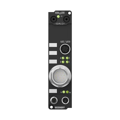 Beckhoff IE5109 Extension Box, 1-channel encoder interface, incremental, 5 V DC (DIFF RS422, TTL), 1 MHz, M23