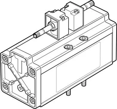 Festo MDH-5/3E-3/4-D-4 Selenoid valf
