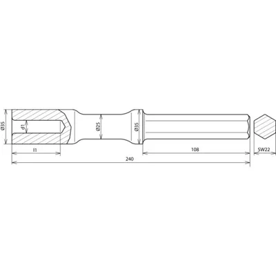 Dehn + Söhne HE TE 20 SW22 VH AC STBLANK