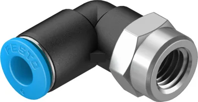 Festo QSLF-1/8-6-B L-Çabuk Bağlantı Rakoru