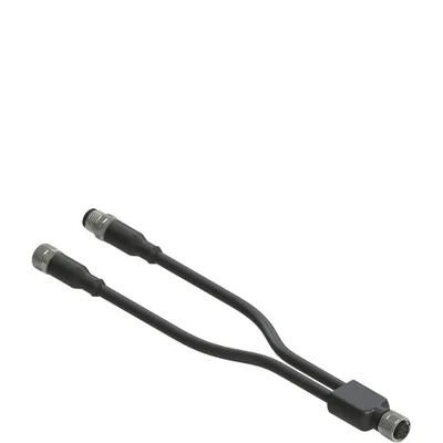 Pizzato VF CY201P0 M12 connector, Y-shaped, for series connections with 150 mm cable length