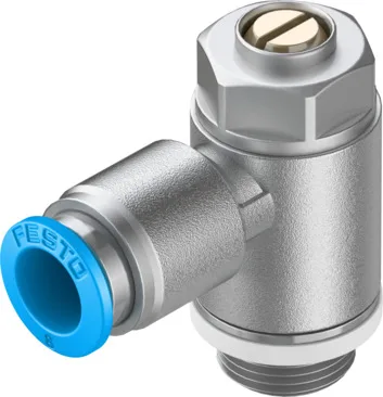 Festo GRLA-1/4-QS-8-D Tek yönlü akış kontrol valfleri