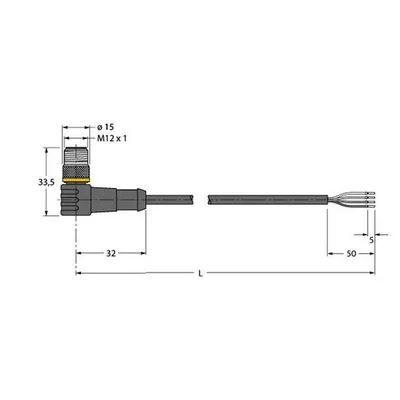 Turck WSC4.4T-5/TXL