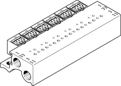 Festo MHP1-PR10-3-PI Manifold Bloğu|Bağlantı Bloğu