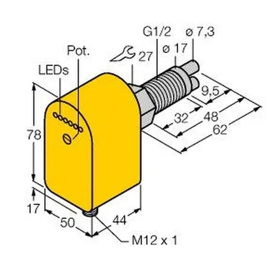 Turck FCS-GL1/2A2P-LIX-H1141/A