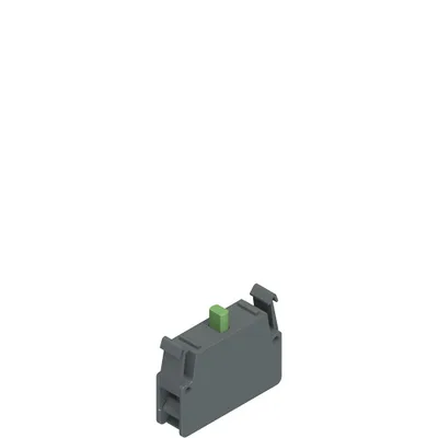 Pizzato E2 CP10G2S0 Contact block with solder connection, panel fixing, 1NO slow action