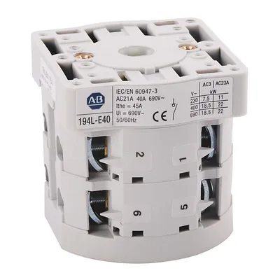 Allen Bradley 194L-E40-1754 40 A 194L Load Switch