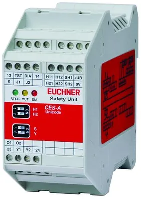 Euchner CES-A-AEA-02B Evaluation unit /CES-A-UEA-02B (for 2 read heads)