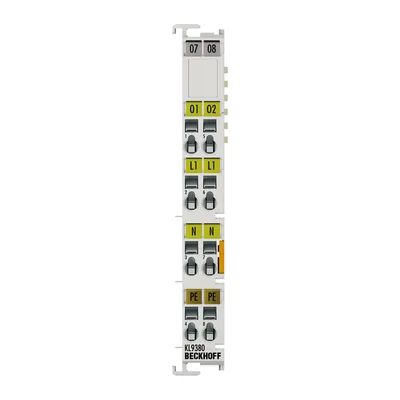 Beckhoff KL9380 Mains filter terminal for dimmers