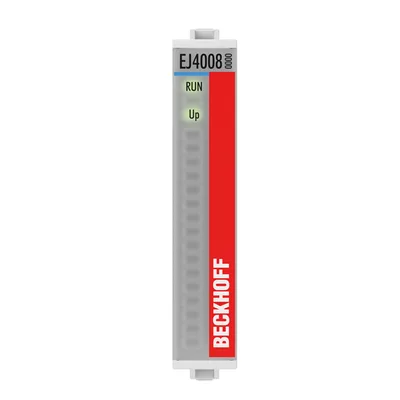 Beckhoff EJ4008 EtherCAT plug-in module, 8-channel analog output, voltage, 0…10 V, 12 bit