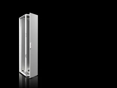 Rittal VX 8486.000 VX Modüler pano sistemi, GYD: 400x1800x600 mm, çelik sac, montaj plakalı, ön tarafta tek kapılı