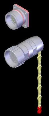 Euchner ANSCHLUSSDOSE+KURZSCHLUSS-26P-103042 Connection kit